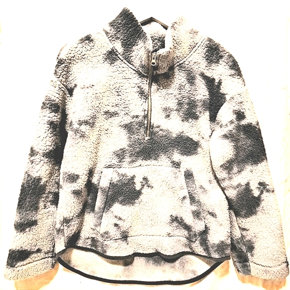 Old Navy Tie Dye Fleece Pullover - Picture 2 of 5